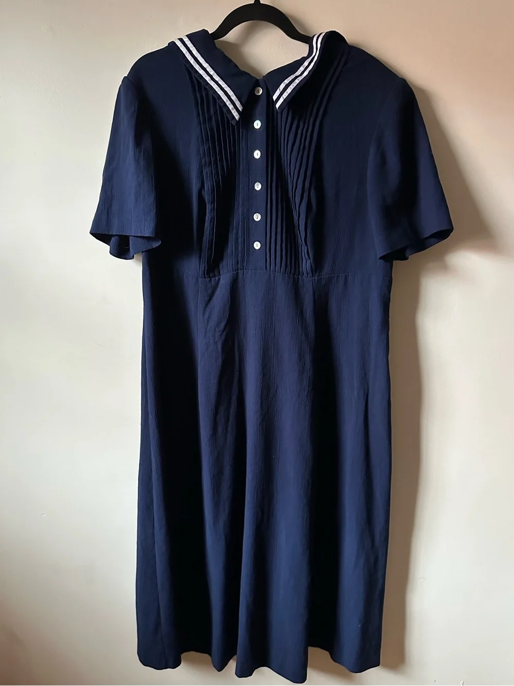 Vintage 90s Kathy Lee Nautical Sailor Dress
